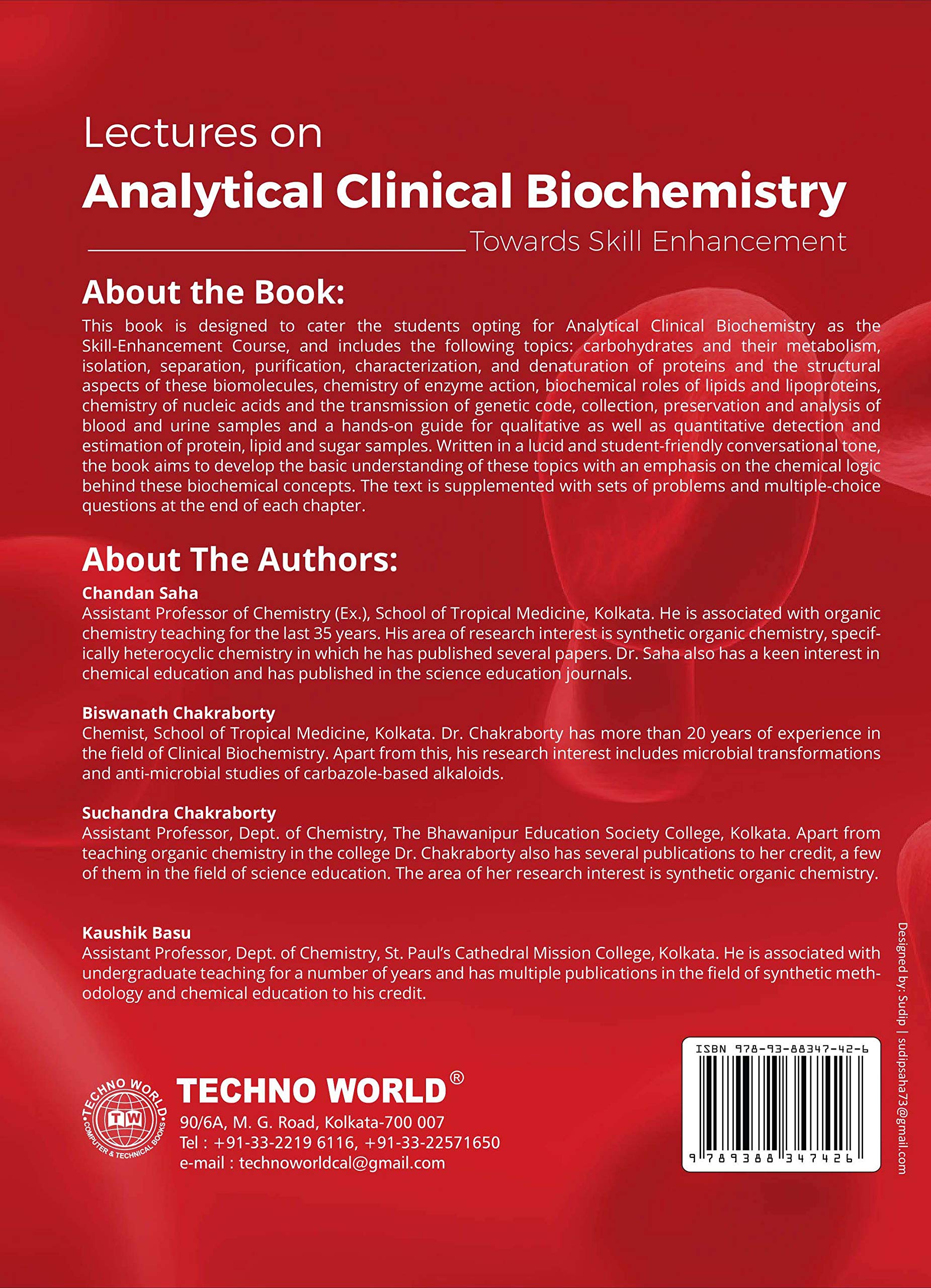 Analytical Clinical Biochemistry [Paperback] Chandan Saha, Biswanath Chakraborty, Suchandra Chakraborty, Kaushik Basu - Retail Maharaj