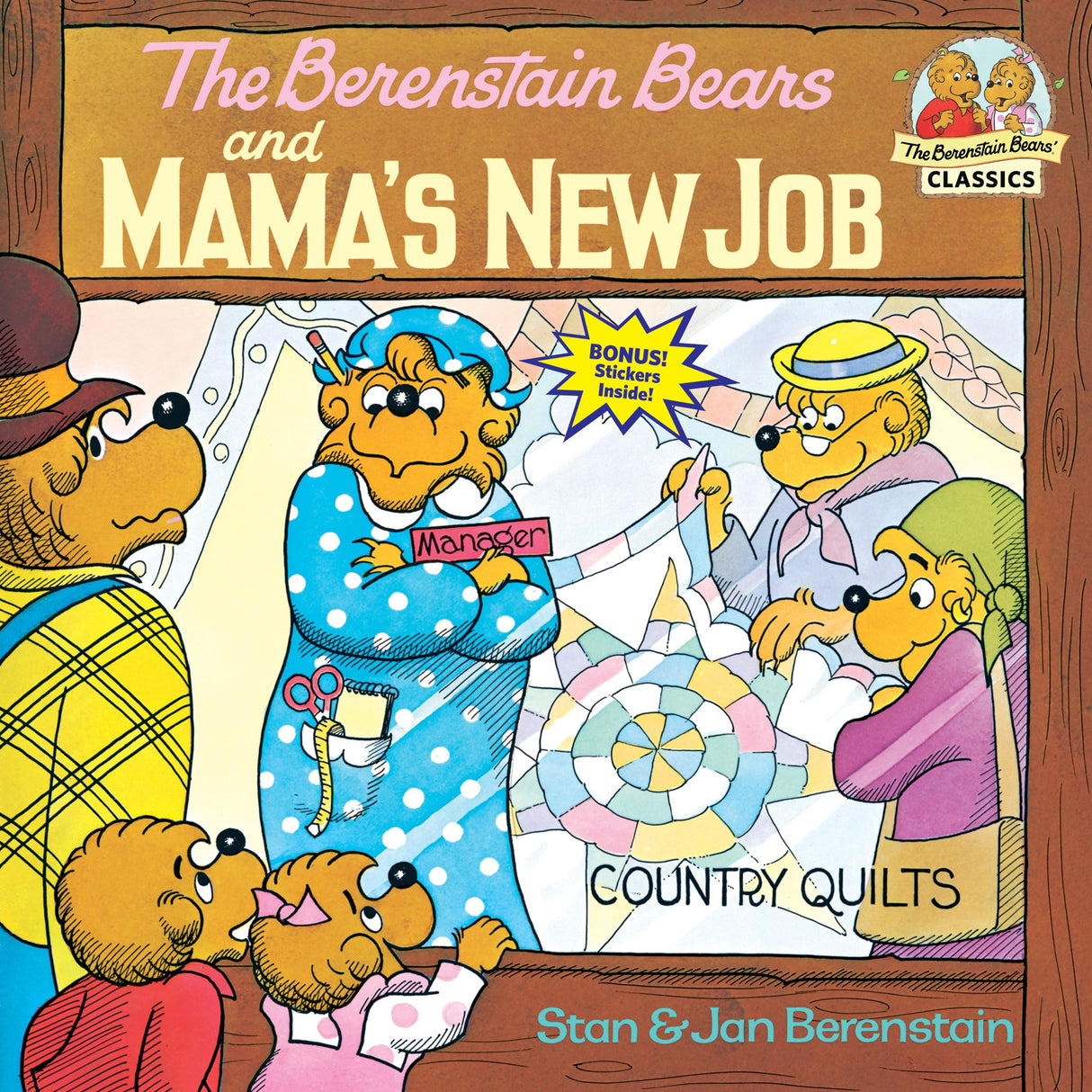 The Berenstain Bears and Mama's New Job (First Time Books(R)) - Retail Maharaj