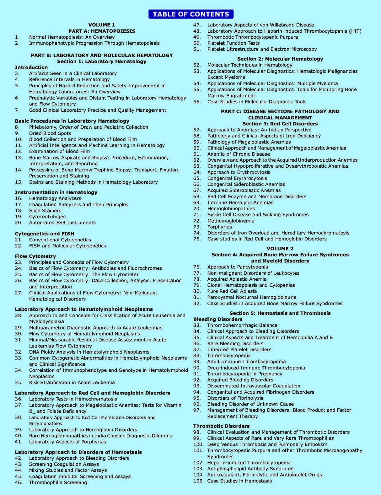 PGI Textbook of Laboratory & Clinical Hematology, 3 Volume Set, 1e