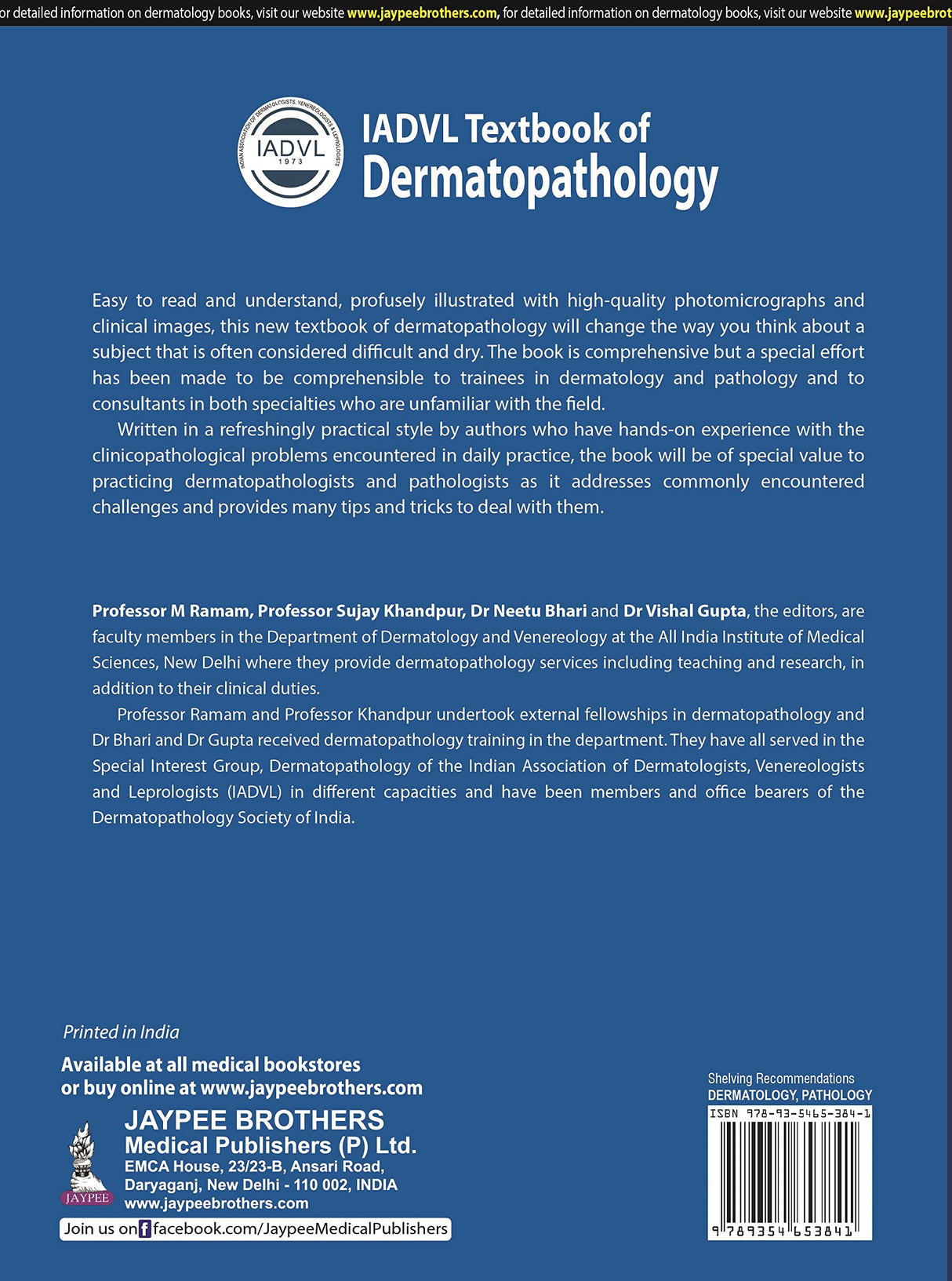 IADVL Textbook of Dermatopathology