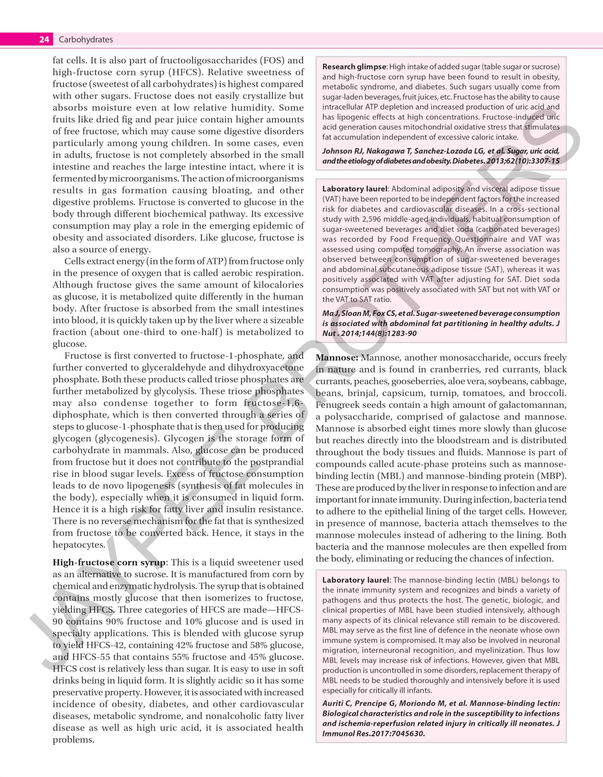 TEXTBOOK OF HUMAN NUTRITION