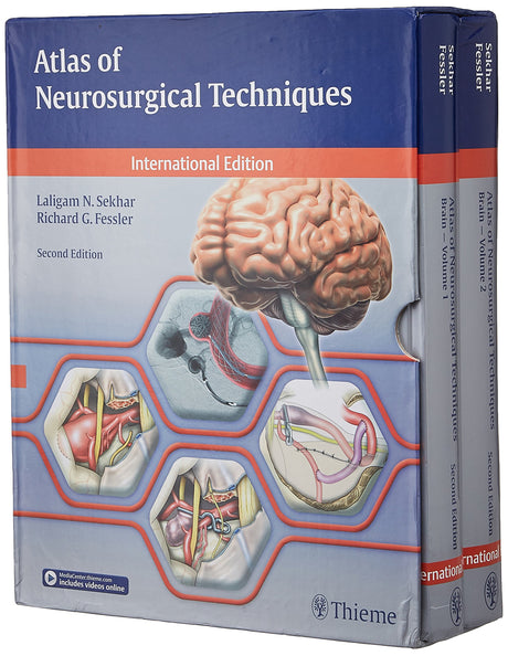 Atlas of Neurosurgical Techniques Brain 2nd Edition Indian Reprint - Retail Maharaj