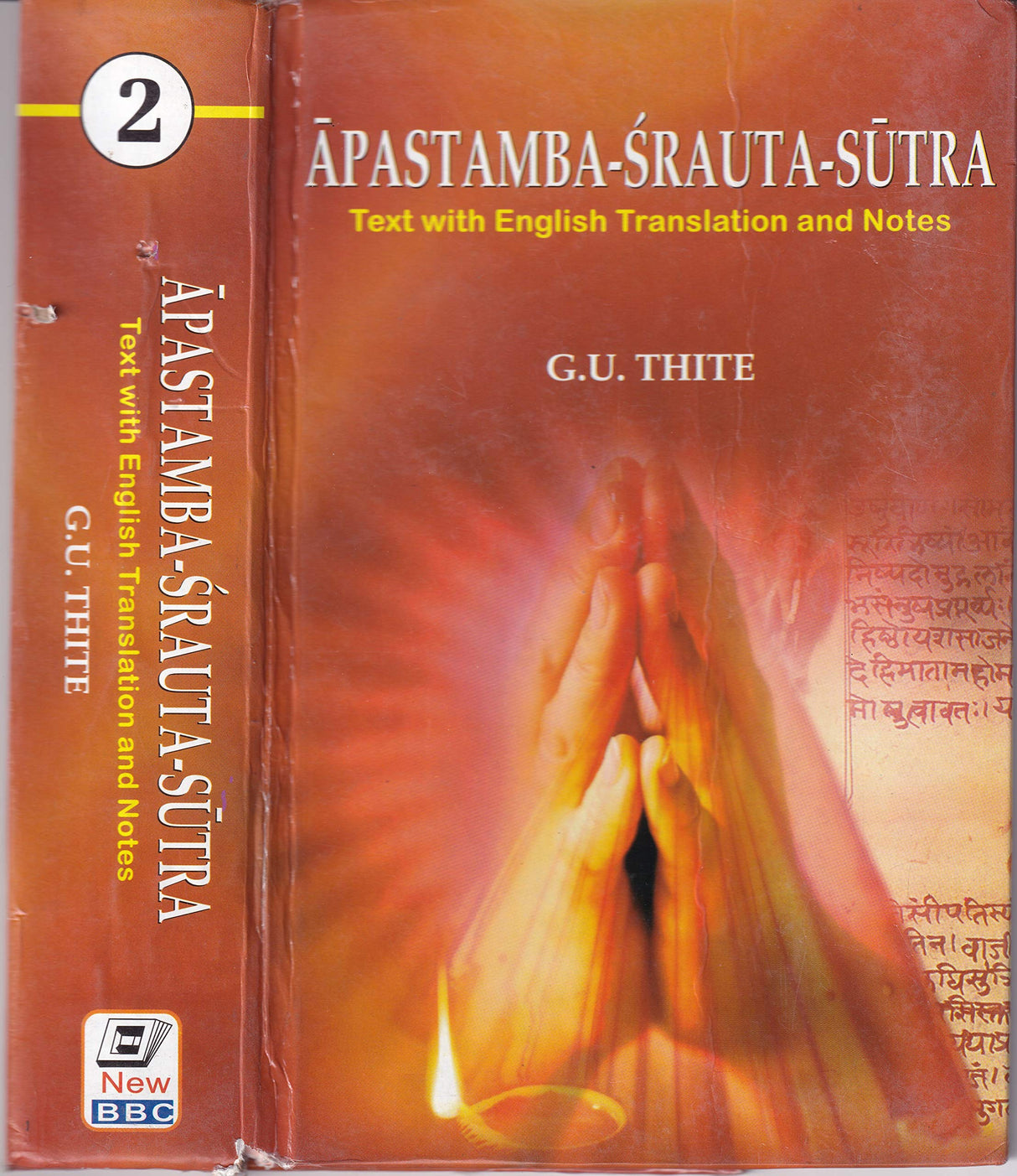 Apastamba-Srauta-Sutras : Text with English Translation (In 2 Volumes) - Retail Maharaj