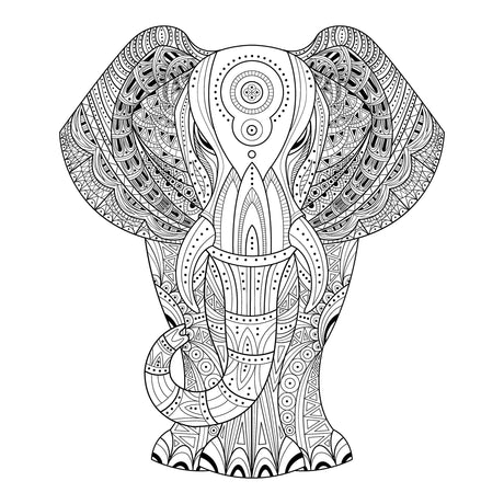 Mandala Colouring Book for Adults- Animal Kingdom - Retail Maharaj