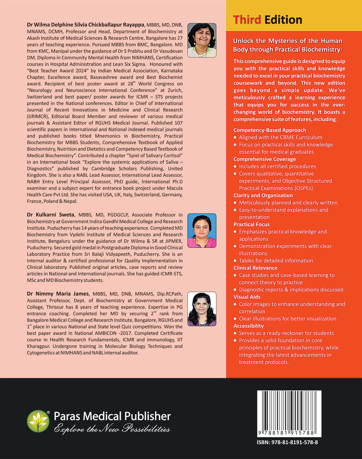 Practical Biochemistry Textbook (Competency Based) (3rd Edition)