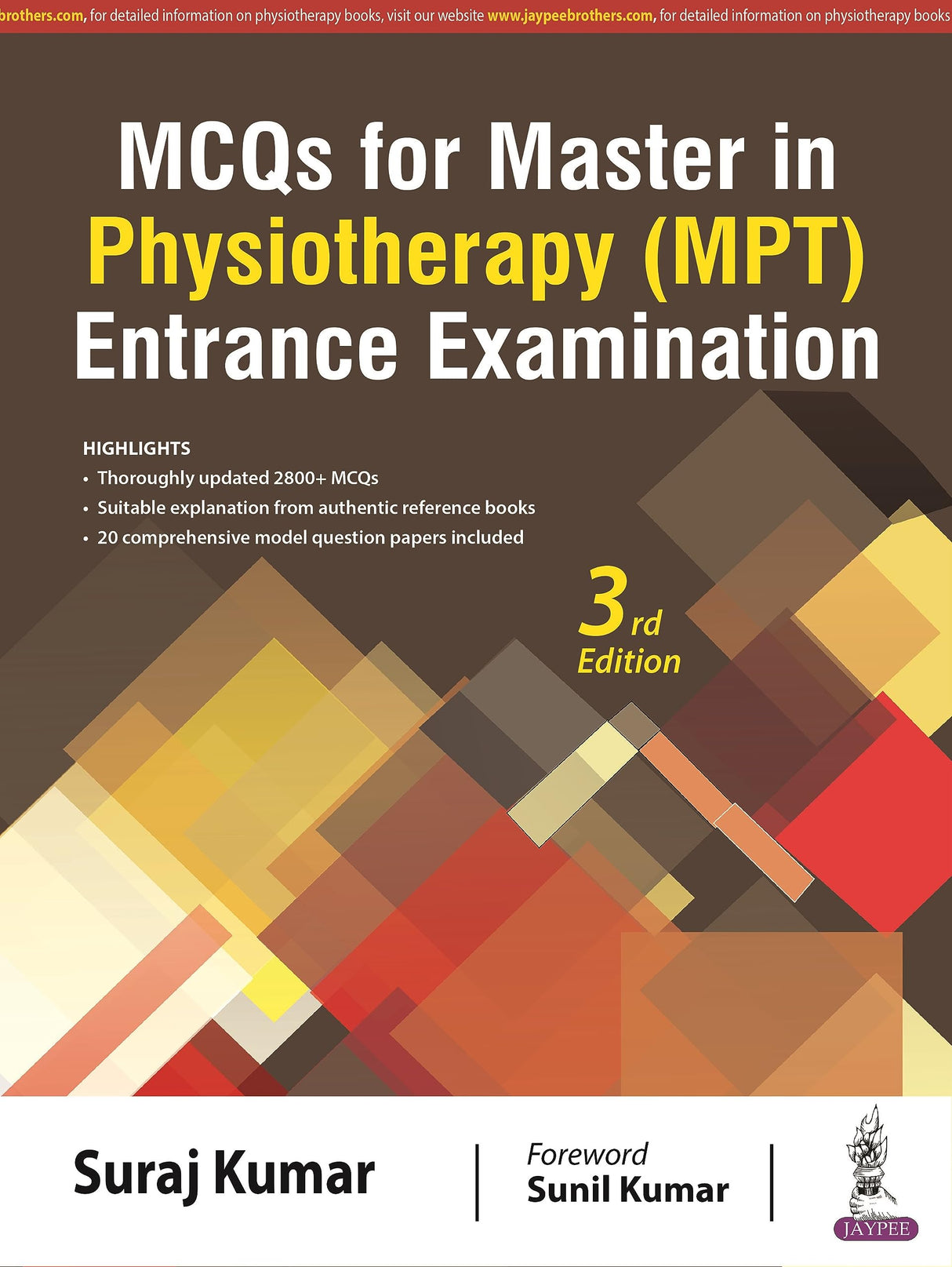 MCQs for Master in Physiotherapy (MPT) Entrance Examination
