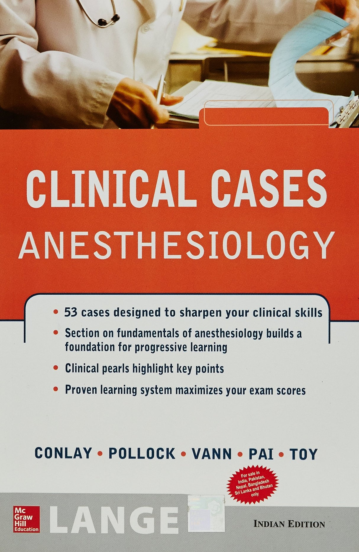 LANGE CLINICAL CASES : ANESTHESIOLOGY