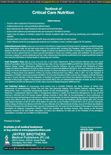 TEXTBOOK OF CRITICAL CARE NUTRITION (ISPEN)