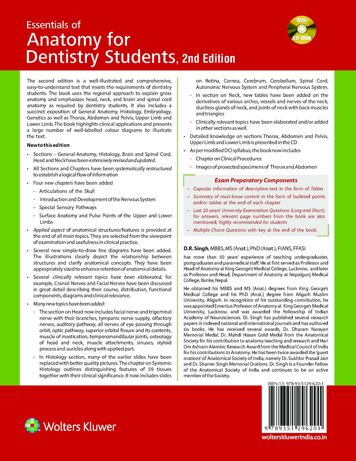 Essentials of Anatomy for Dentistry Students, 2ed