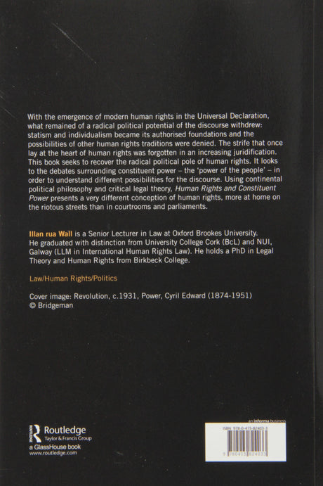 Human Rights and Constituent Power: Without Model or Warranty - Retail Maharaj