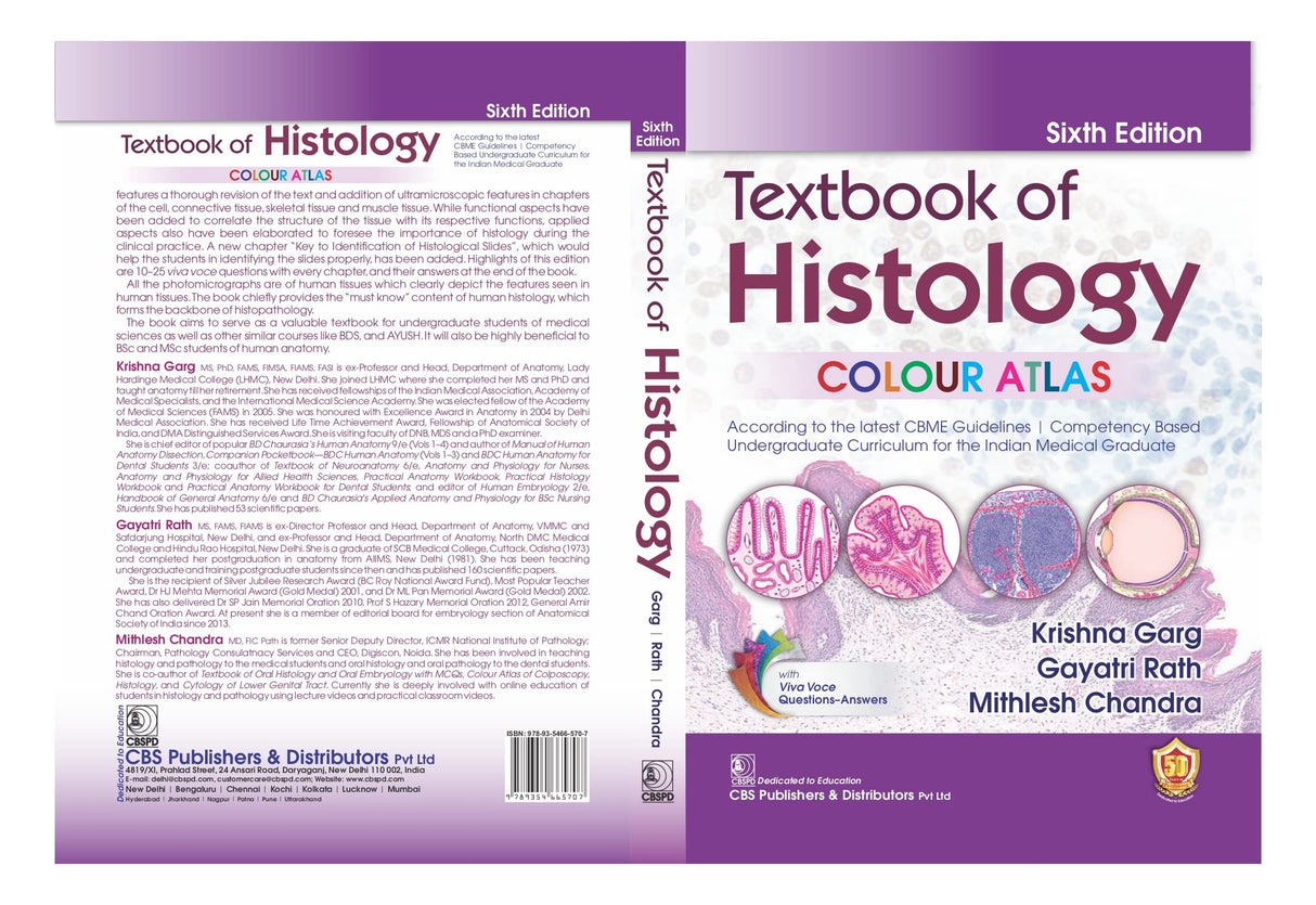 Textbook of Histology COLOUR ATLAS, 6/e