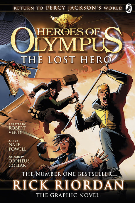 The Lost Hero: The Graphic Novel (Heroes of Olympus Book 1) - Retail Maharaj
