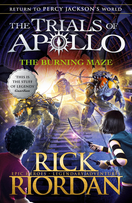 The Burning Maze (The Trials of Apollo B - Retail Maharaj