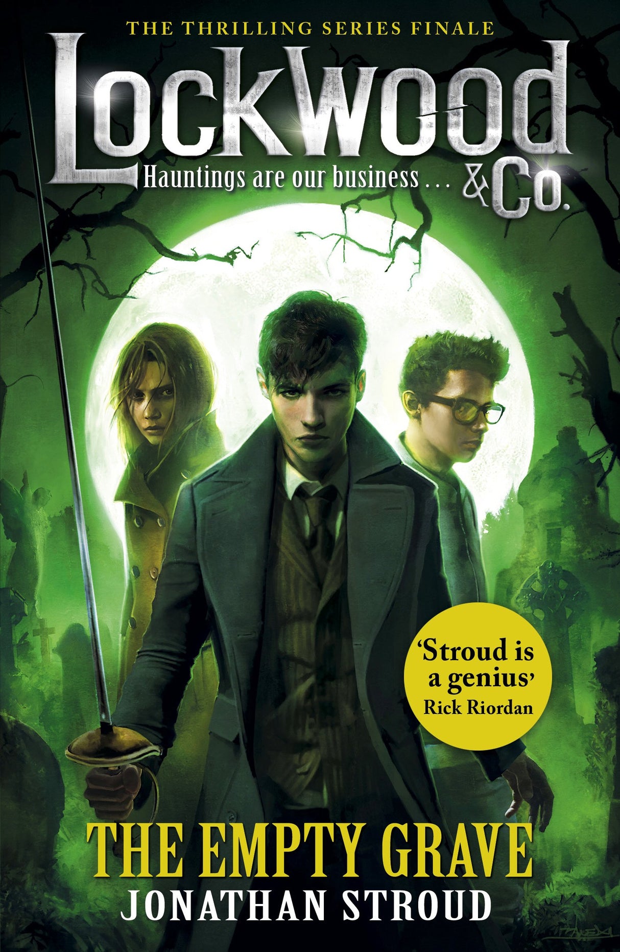 Lockwood & Co: The Empty Grave: Book 5 - Retail Maharaj