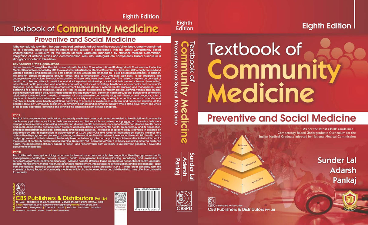 Textbook Of Community Medicine Preventive And Social Medicine 8Ed (Pb 2024)
