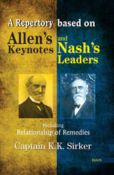 A Repertory Based on Allen's Keynotes and Nash's Leaders Including Relationship of Remedies - Retail Maharaj