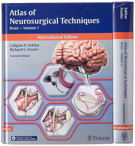 Atlas of Neurosurgical Techniques Brain 2nd Edition Indian Reprint - Retail Maharaj