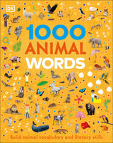 1000 Animal Words: Build Animal Vocabulary and Literacy Skills - Retail Maharaj