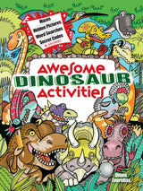 Awesome Dinosaur Activities for Kids: Mazes, Hidden Pictures, Word Searches, Secret Codes, Spot the Differences, and More!: Russian-English (Dover Kids Activity Books: Dinosaurs)