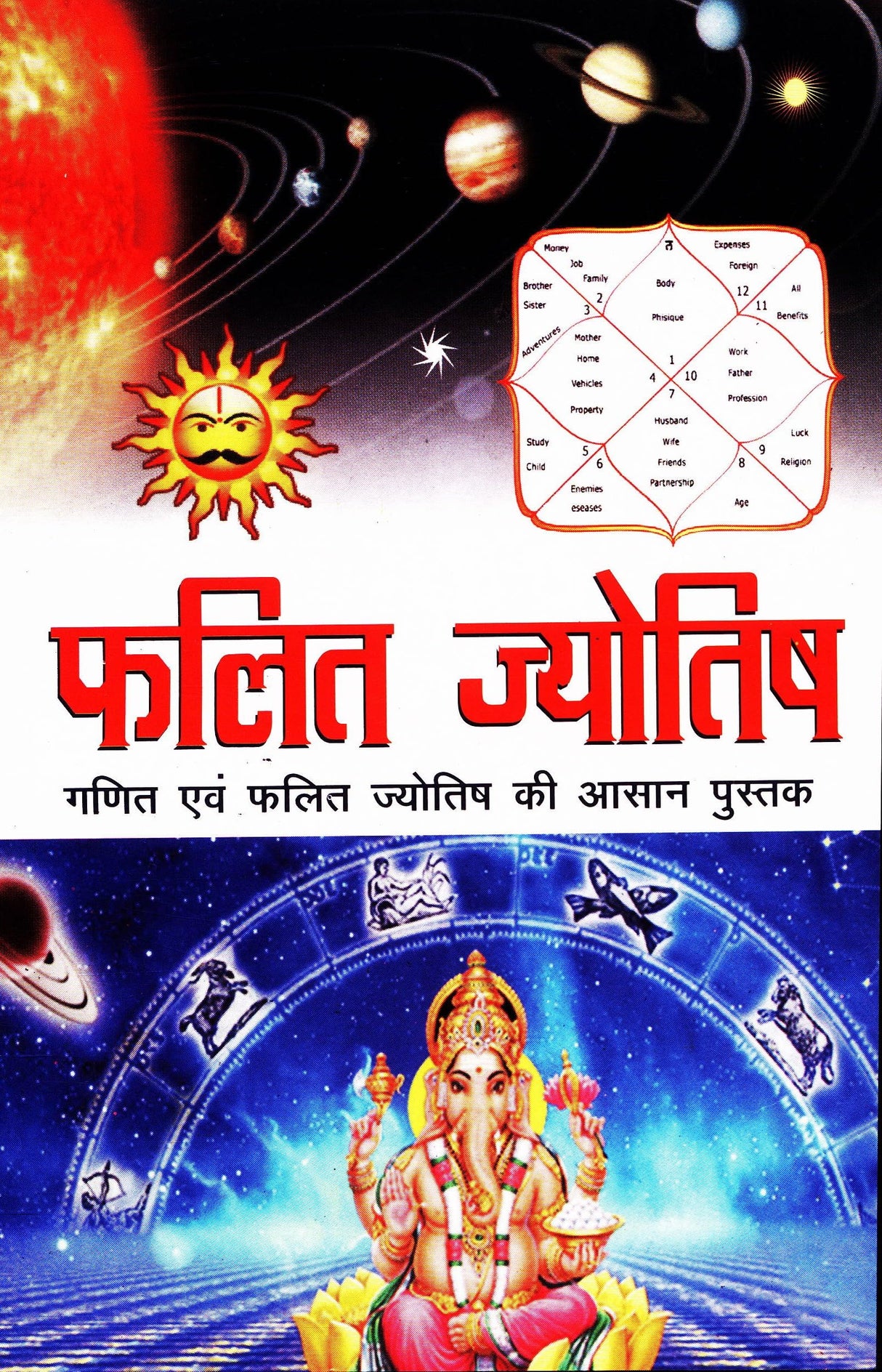 Phalit Jyotish (Ganit Awam Phalit Jyotish ki Aasaan Pustak) [Hindi] By Lakshmi Narayan Sharma - Retail Maharaj