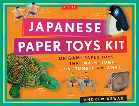 Japanese Paper Toys Kit - Retail Maharaj