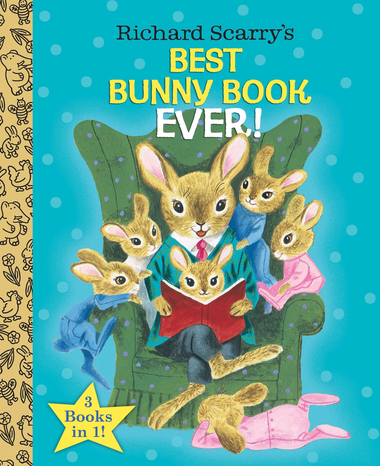 Richard Scarry's Best Bunny Book Ever! (Little Golden Book Favorites) - Retail Maharaj
