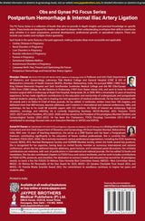 OBS AND GYNAE PG FOCUS SERIES POSTPARTUM HEMORRHAGE & INTERNAL ILIAC ARTERY LIGATION