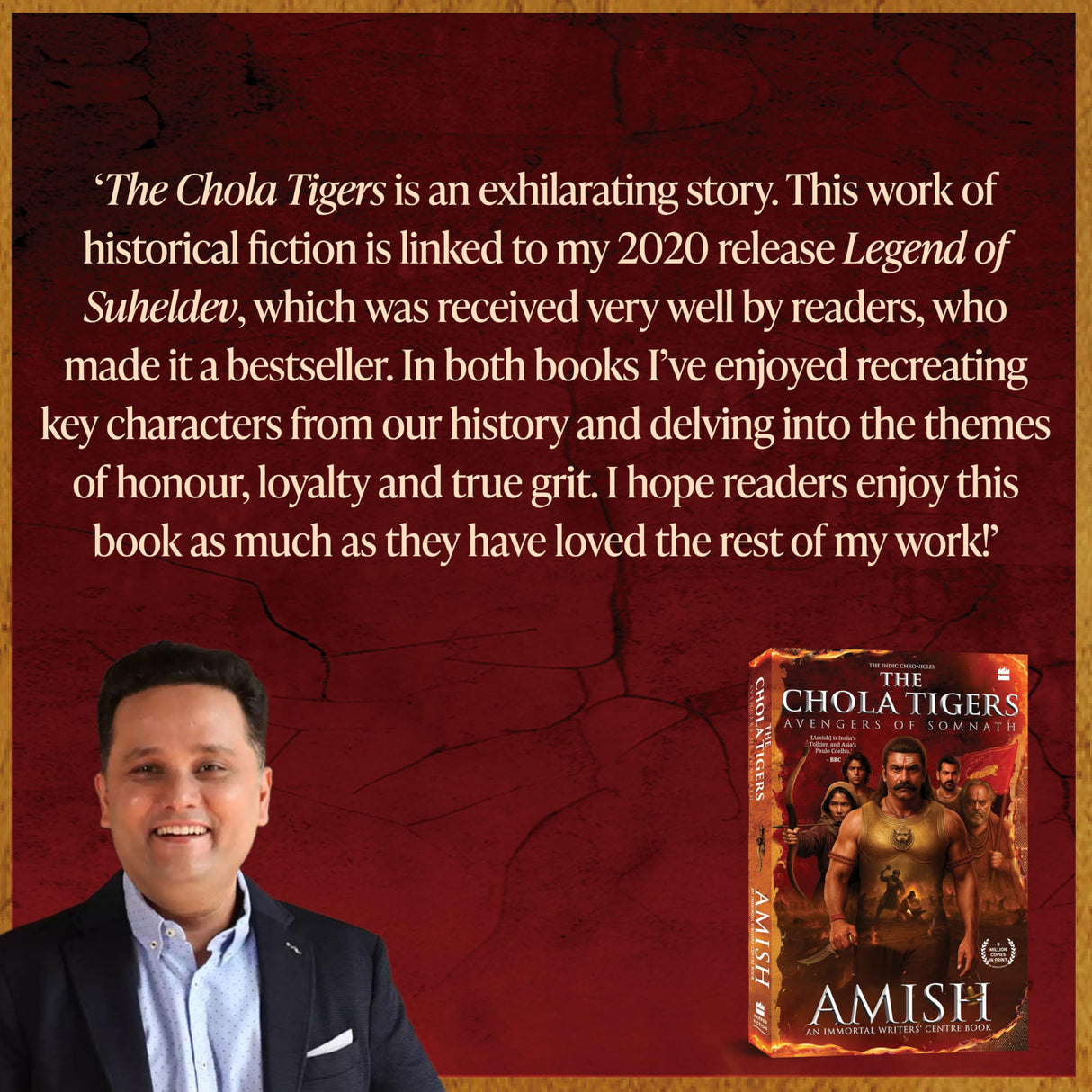 The Chola Tigers: Avengers of Somnath - A Historical Fiction by Amish | Bestselling Author of The Immortals of Meluha | Indian History Adventure - Retail Maharaj