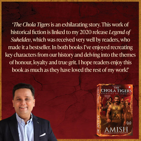 The Chola Tigers: Avengers of Somnath - A Historical Fiction by Amish | Bestselling Author of The Immortals of Meluha | Indian History Adventure - Retail Maharaj