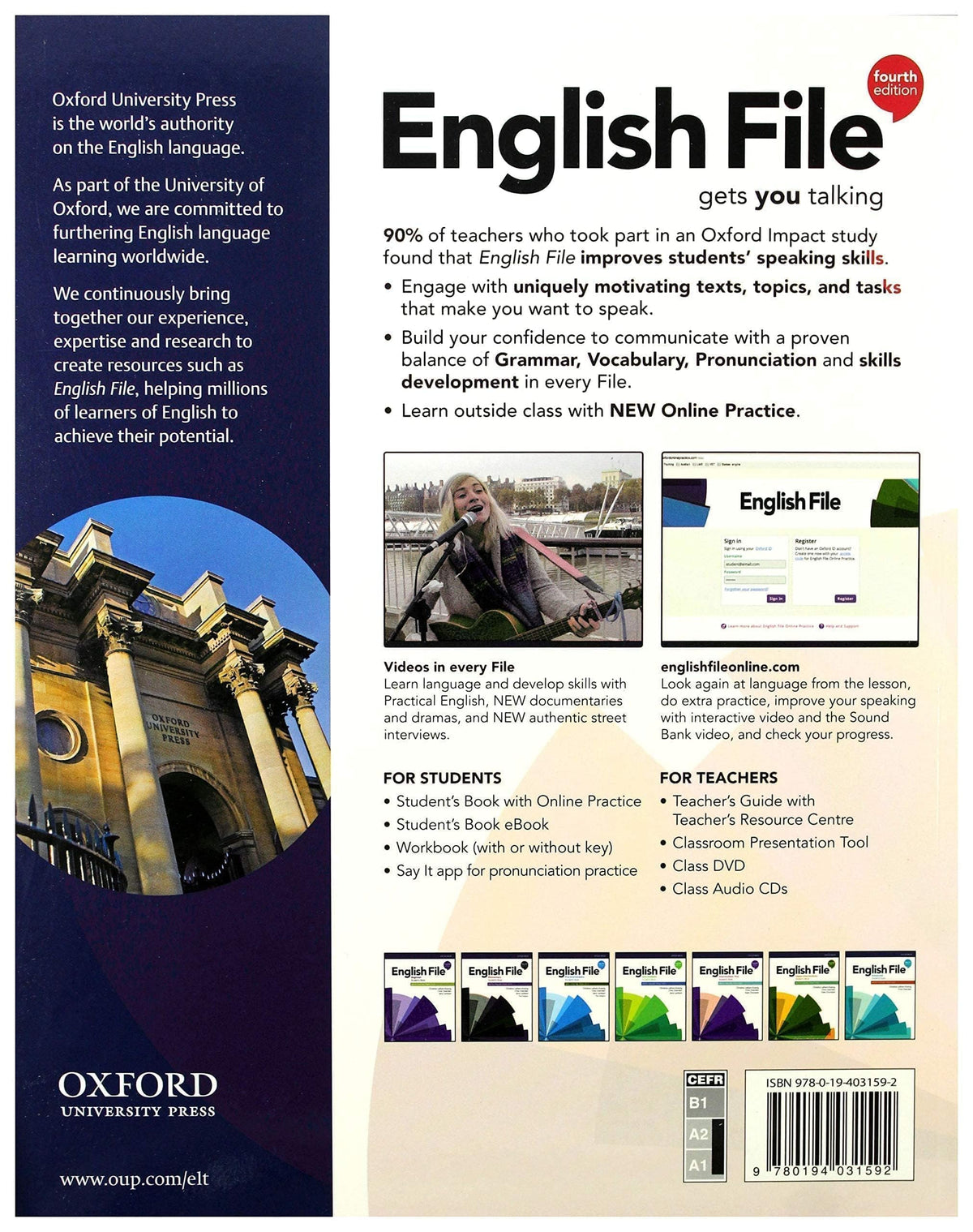 ENGLISH FILE 4E ELEMENTARY SB WITH ONLINE PRACTICE