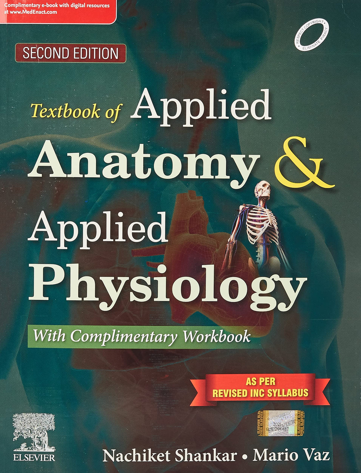 Textbook & Workbook of Applied Anatomy and Applied Physiology, 2e