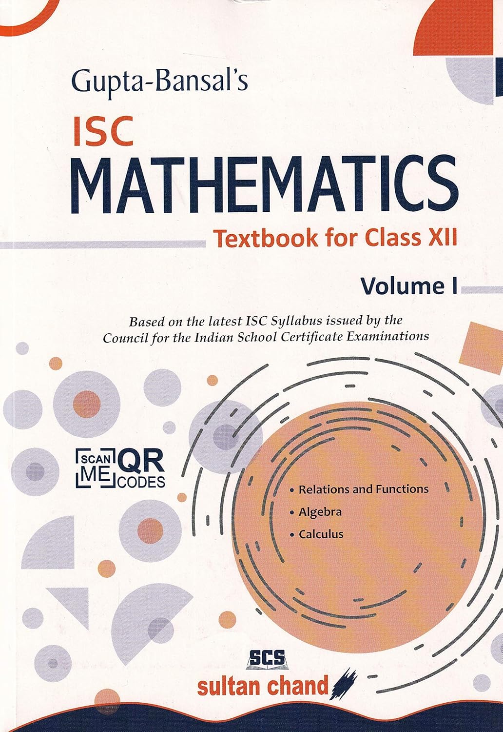 Gupta Bansal's ISC Mathematics : A Textbook For Class 12 Volume 1 - Retail Maharaj