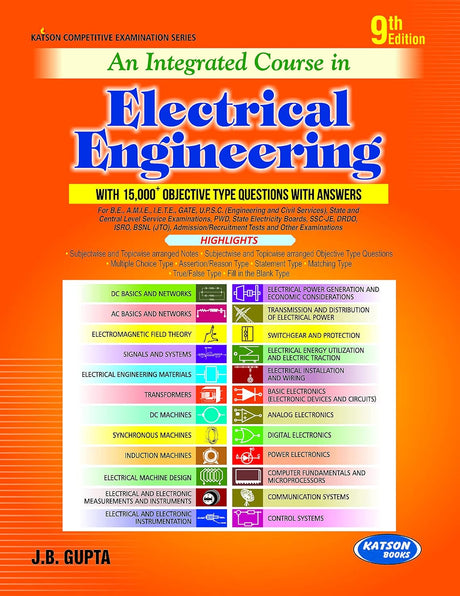 An Integrated Course In Electrical Engineering With About 15000 Objective Type Question With Answers - Retail Maharaj