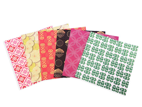Origami Paper 300 sheets Japanese Designs 4" (10 cm): Tuttle Origami Paper: Double-Sided Origami Sheets Printed with 12 Different Designs - Retail Maharaj