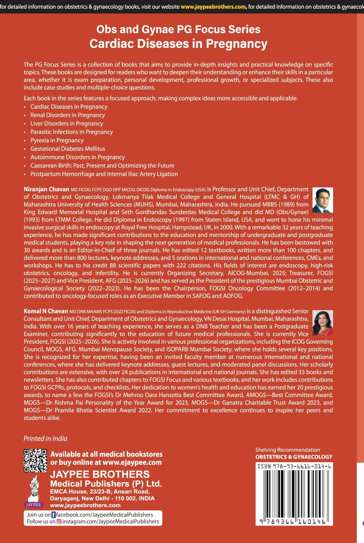 OBS AND GYNAE PG FOCUS SERIES CARDIAC DISEASES IN PREGNANCY