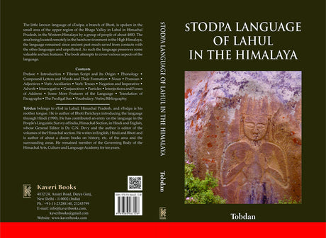 sTodpa Language of Lahul in the Himalaya - Retail Maharaj