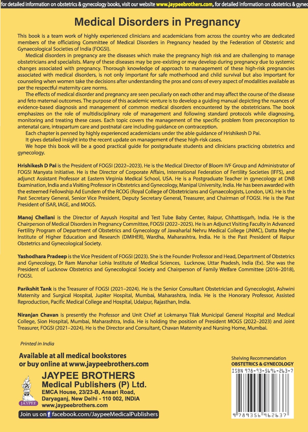 Medical Disorders in Pregnancy