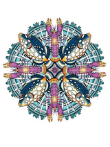 Creative Haven Stunning Sea Life Mandalas Coloring Book