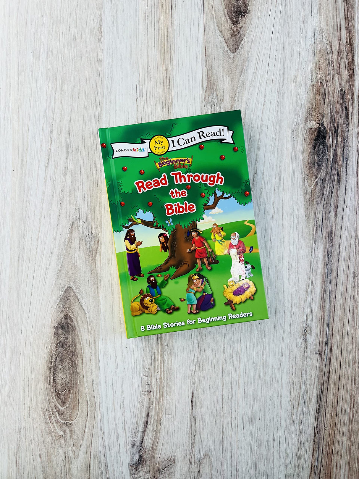 The Beginner's Bible Read Through the Bible: 8 Bible Stories for Beginning Readers