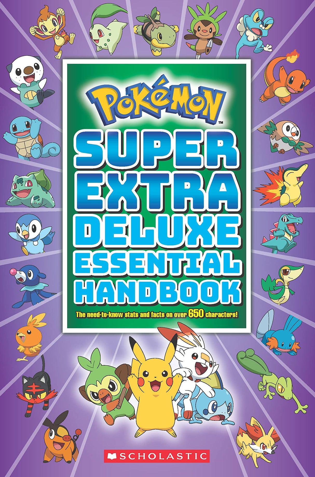POKEMON SUPER EXTRA DELUXE ESSENTIAL HANDBOOK (2021 EDITION), Scholastic