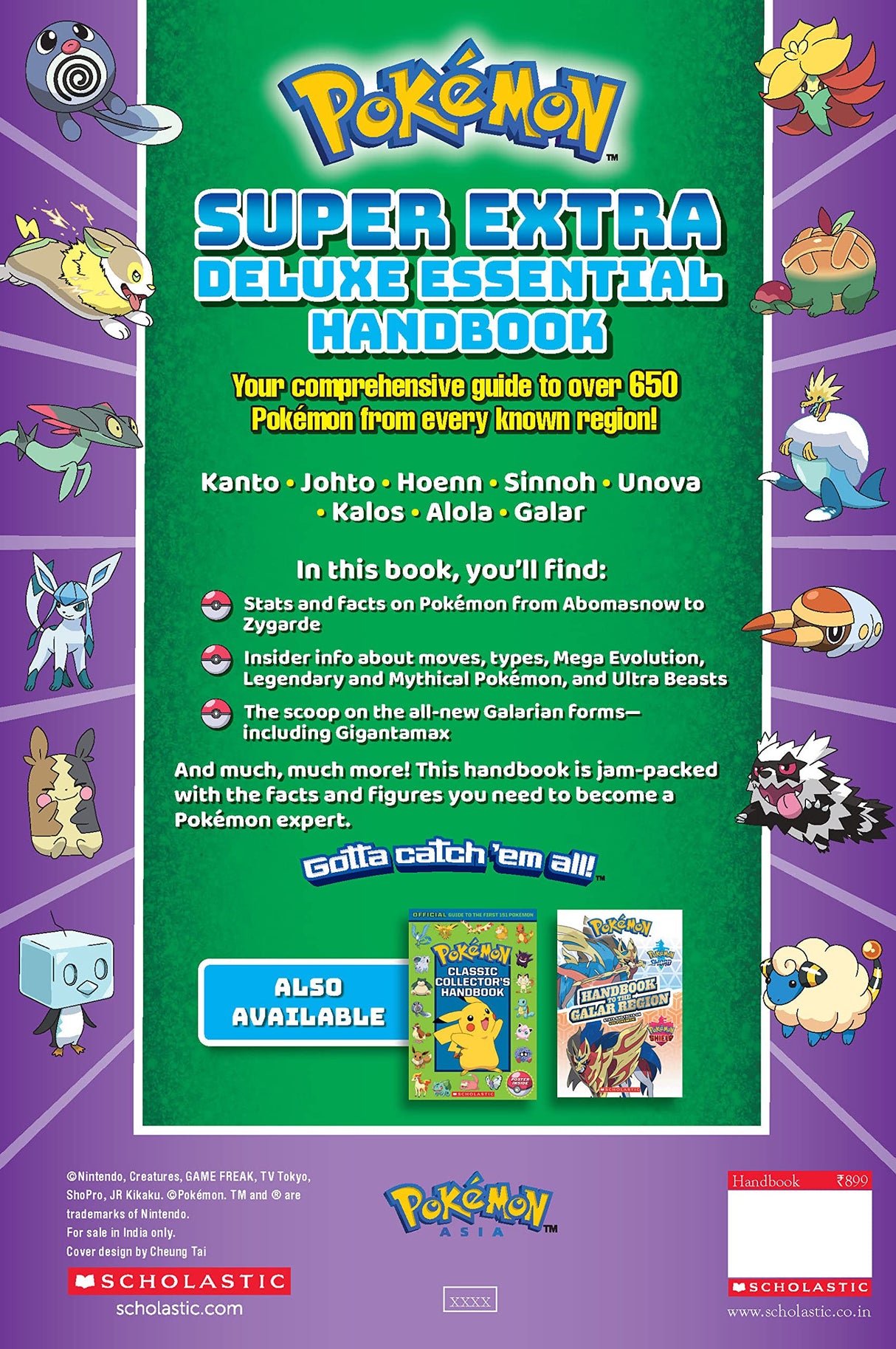 POKEMON SUPER EXTRA DELUXE ESSENTIAL HANDBOOK (2021 EDITION), Scholastic