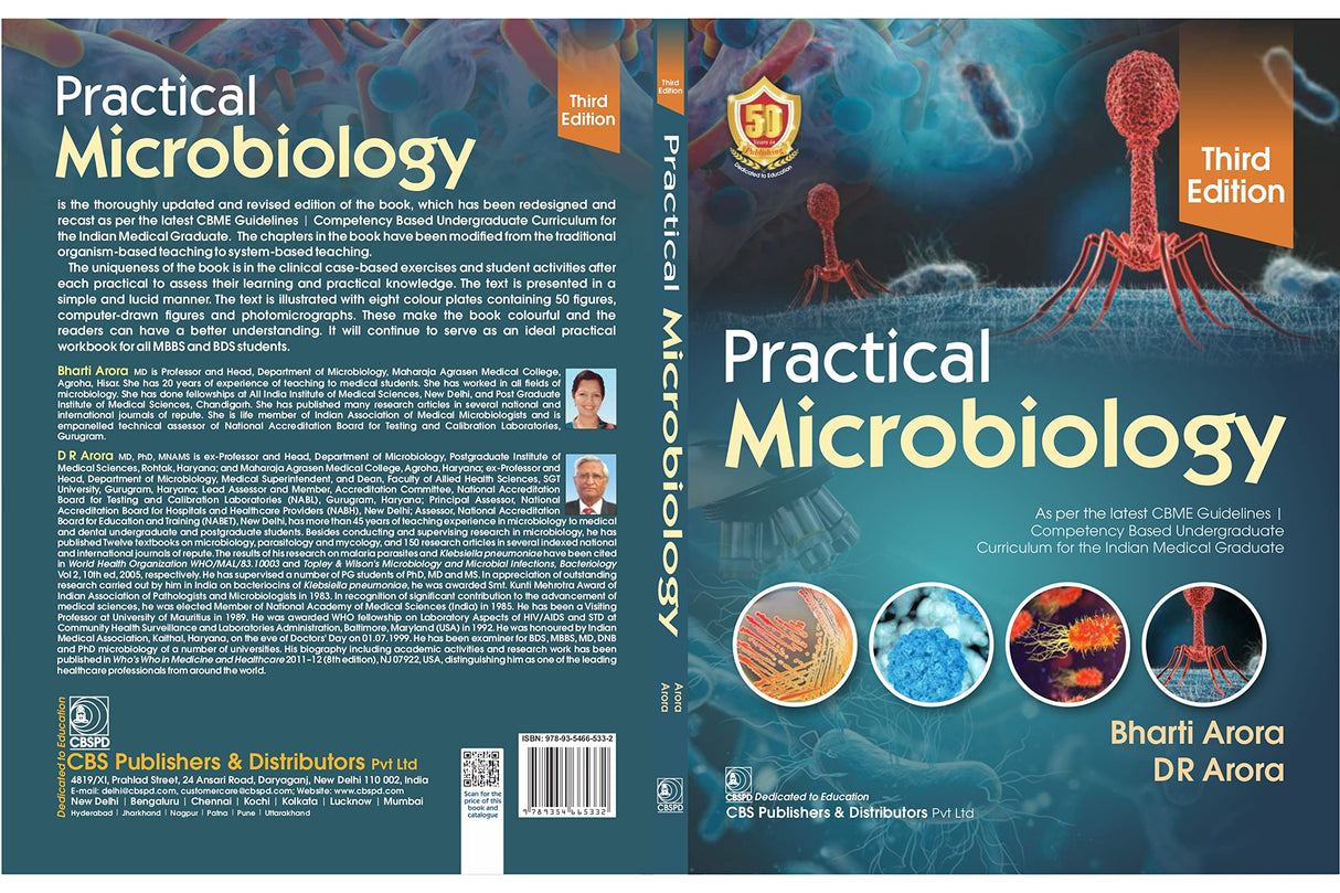 Practical Microbiology 3Ed (Pb 2025)