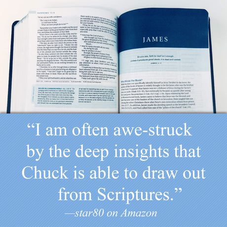 The Swindoll Study Bible NLT - Retail Maharaj