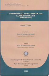 Grammatical Functions of the Sanskrit Praadi-S (Prepositions) AIOC Series -101 - Retail Maharaj