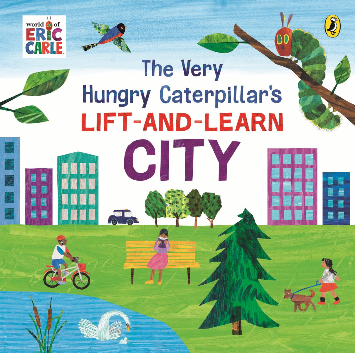 The Very Hungry Caterpillar’s Lift-and-Learn: City: A lift-the-flap board book - Retail Maharaj