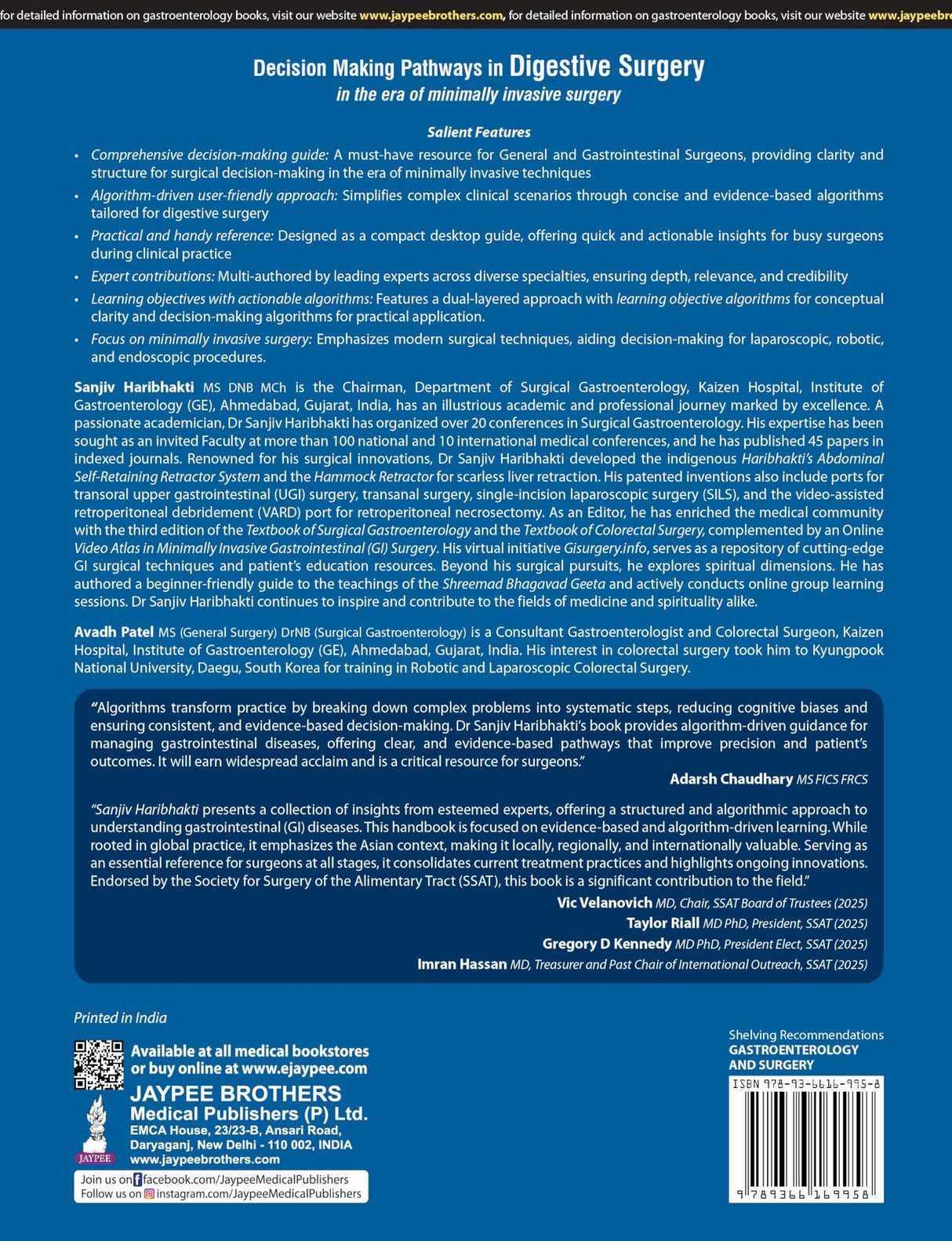 DECISION-MAKING PATHWAYS IN DIGESTIVE SURGERY: IN THE ERA OF MINIMALLY INVASIVE SURGERY