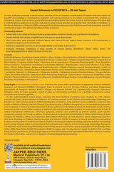 RECENT ADVANCES IN PEDIATRICS HOT TOPICS (VOLUME 28)