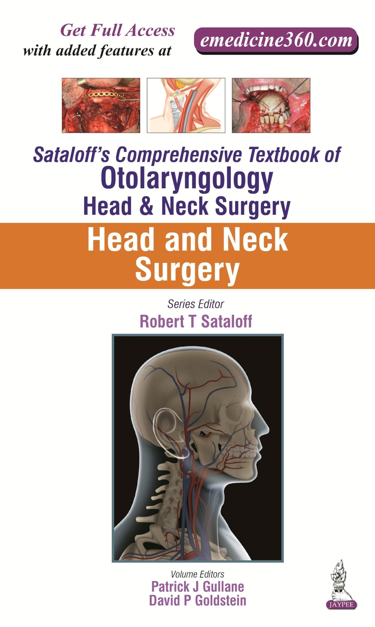 SATALOFF'S COMPREHENSIVE TB.OF OTOLARY.HEAD&NECK SURGERY HEAD AND NECK SURGERY VOL.5