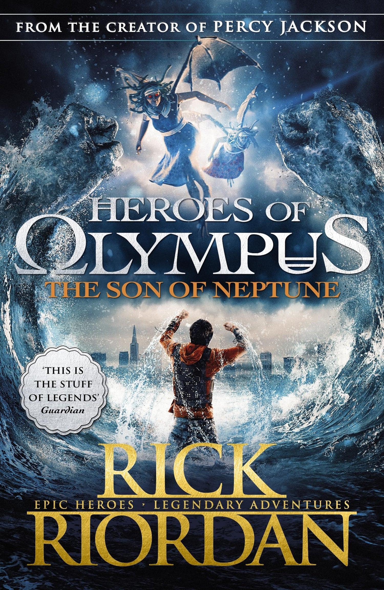 Heroes of Olympus: The Son of Neptune [Paperback] Rick Riordan