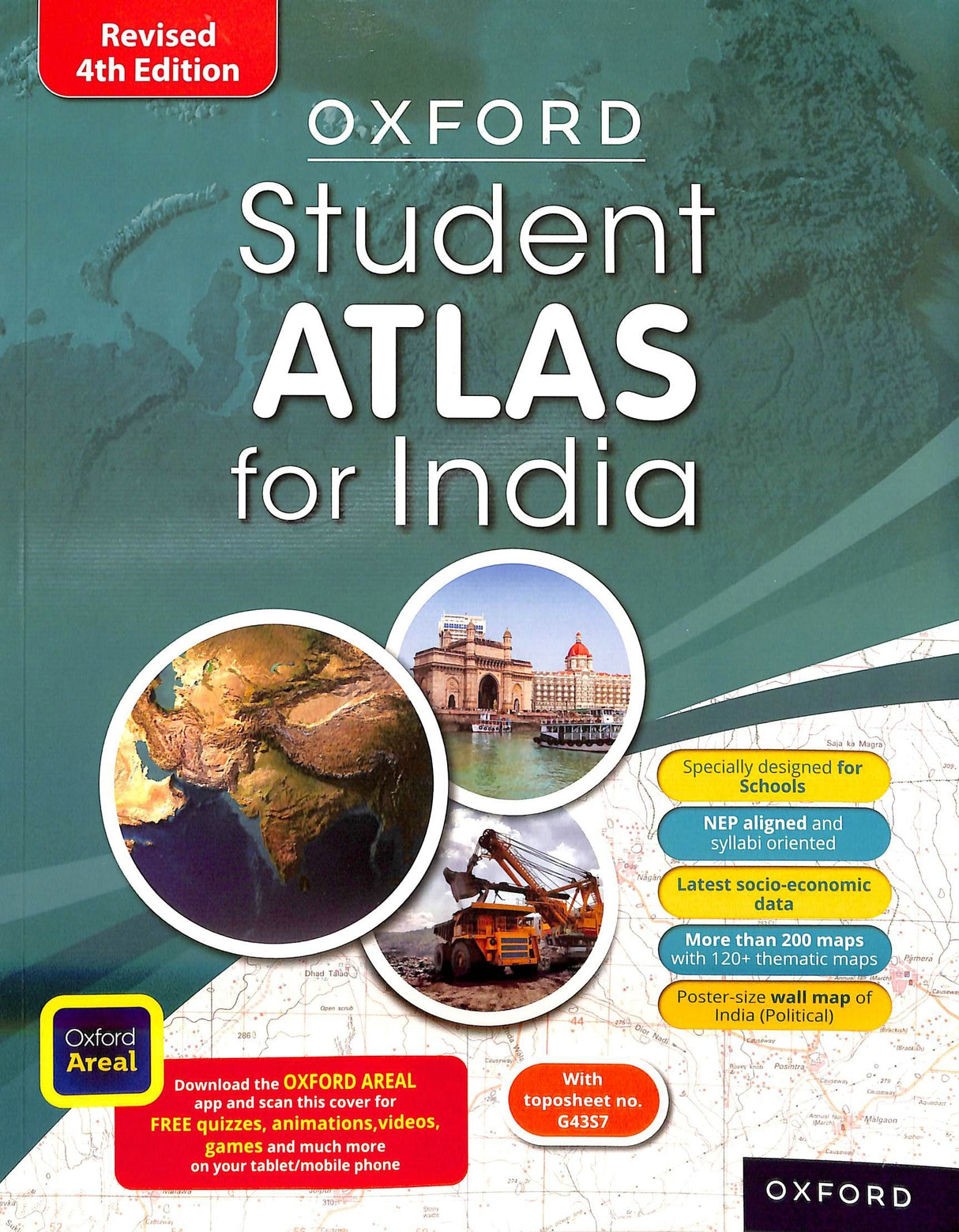 Oxford Student Atlas For India - Retail Maharaj